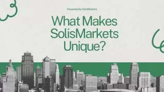 SolisMarkets' Cutting-Edge Platform Can Help You Realize Your Trading Potential