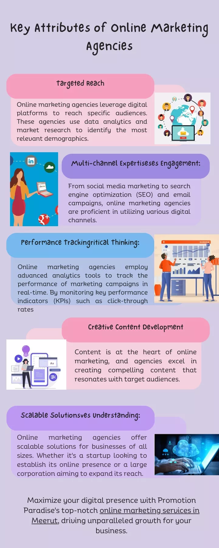 key attributes of online marketing agencies