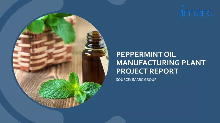 peppermint oil manufacturing plant project report