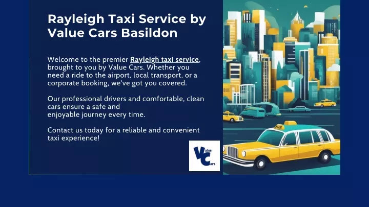 rayleigh taxi service by value cars basildon