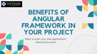 Benefits OF Angular Framework For Your Business Project