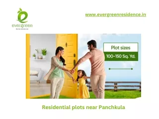 Residential plots near Panchkula