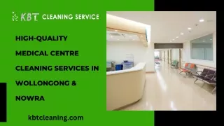 High-quality Medical Centre Cleaning Services in Wollongong & Nowra