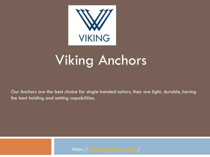 viking anchors