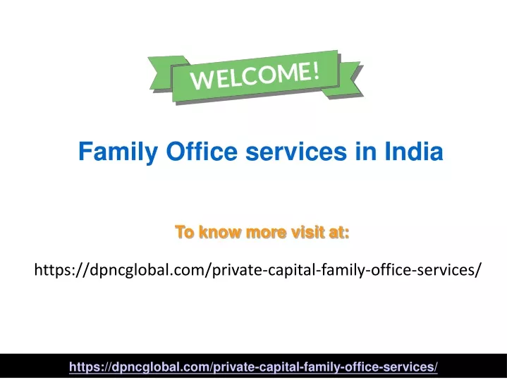 family office services in india