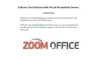 Virtual Receptionist Service - slide 1