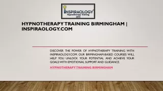 Hypnotherapy Training Kent | Inspiraology.com