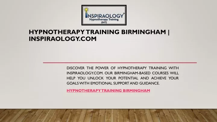 hypnotherapy training birmingham inspiraology com