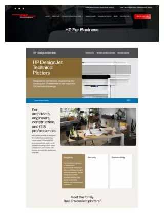 Enhance Printing Efficiency with HP Designjet  SOS Office Equipment