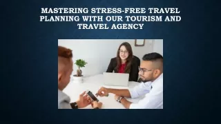 tourism and travel agency