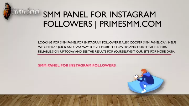 smm panel for instagram followers primesmm com