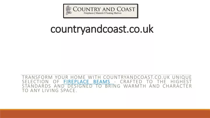 countryandcoast co uk