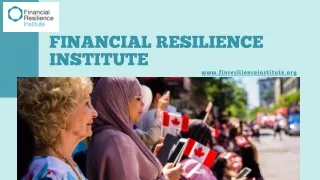 Resiliency and Health Institute - Financial Resilience Institute