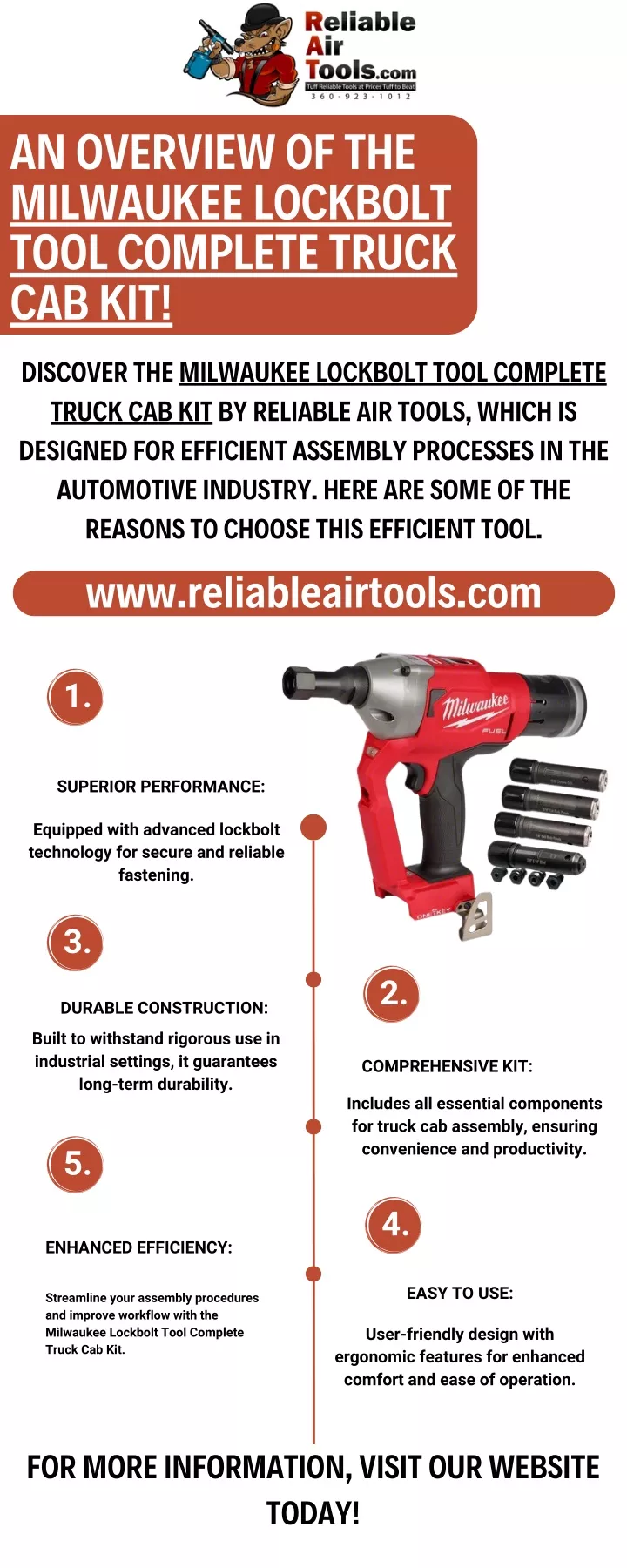 an overview of the milwaukee lockbolt tool