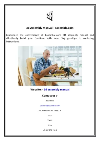 3d assembly manual easemble com