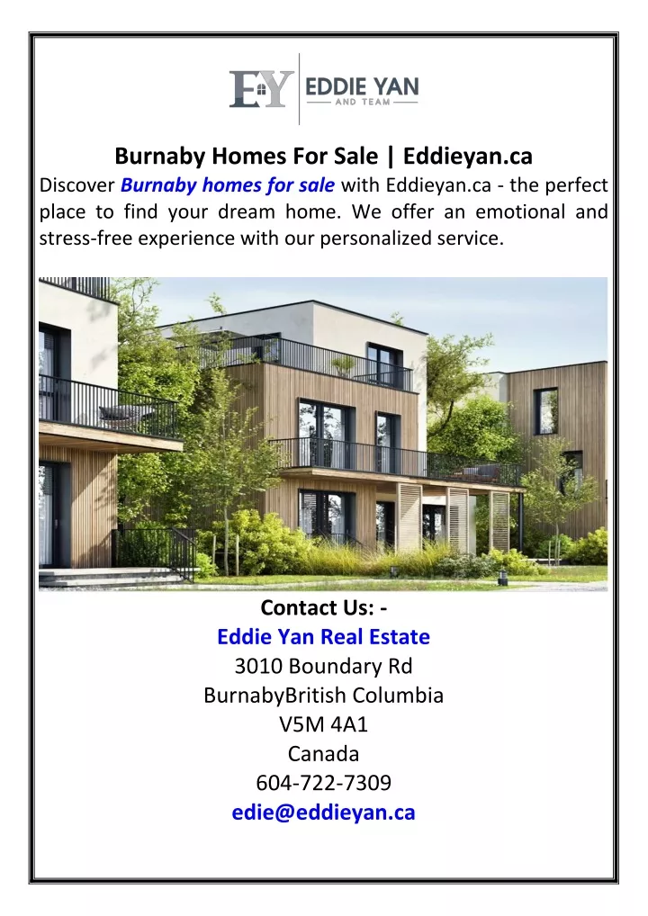 burnaby homes for sale eddieyan ca discover