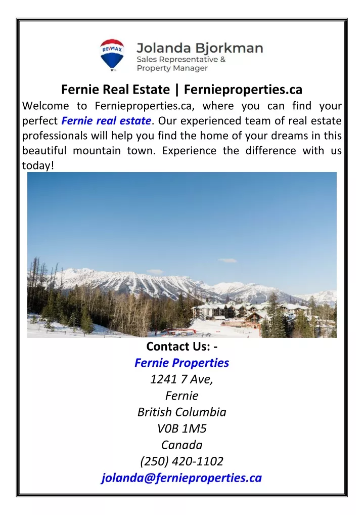 fernie real estate fernieproperties ca welcome