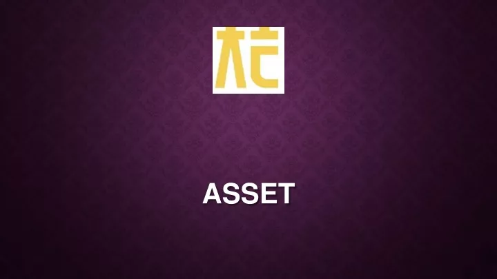 asset