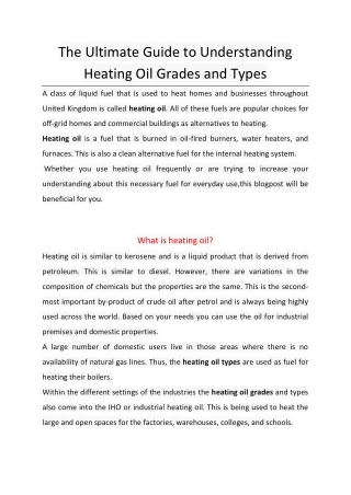 the ultimate guide to understanding heating
