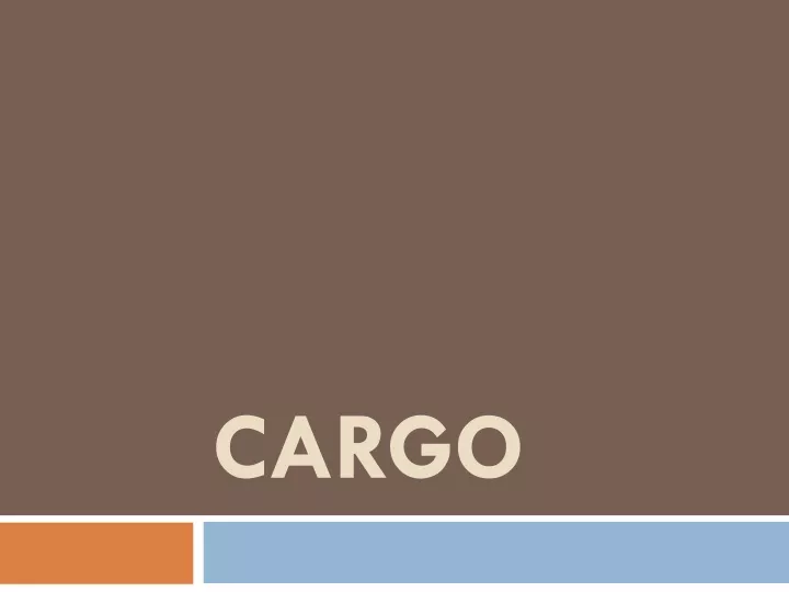 cargo