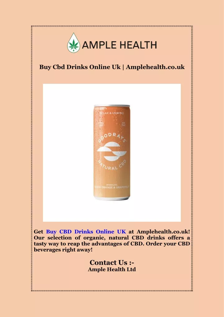 buy cbd drinks online uk amplehealth co uk