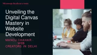 Unveiling the Digital Canvas Mastery in Website Development