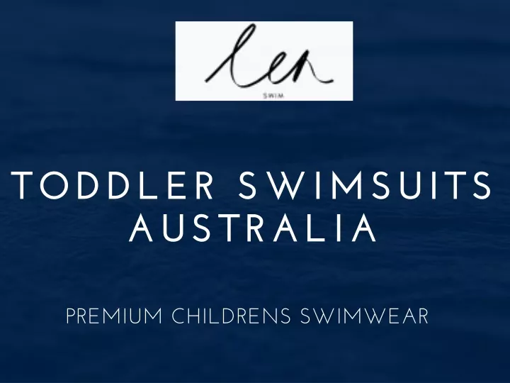 toddler swimsuits australia
