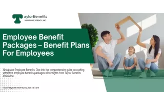 Employee Benefit Packages – Benefit Plans For Employees