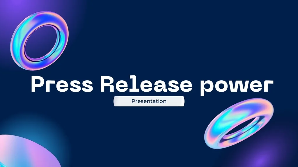 PPT - press release power PowerPoint Presentation, free download - ID ...