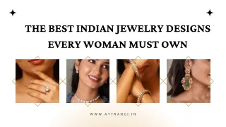 The best Indian jewelry designs every woman must own
