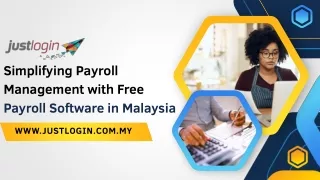 Simplifying Payroll Management with Free Payroll Software in Malaysia