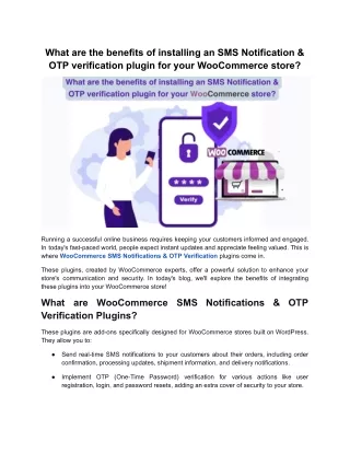 Enhanced E-commerce Communication and Security with WooCommerce plugins
