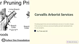 corvallis arborist services