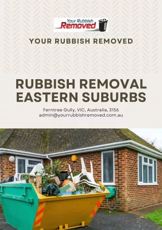 Eastern Suburbs' Clean Slate: Professional Rubbish Removal Services