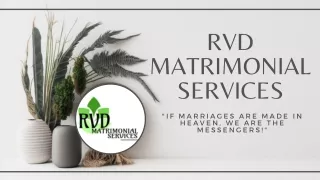 RVD Matrimonial Services