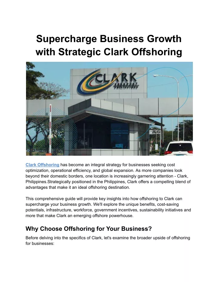 supercharge business growth with strategic clark