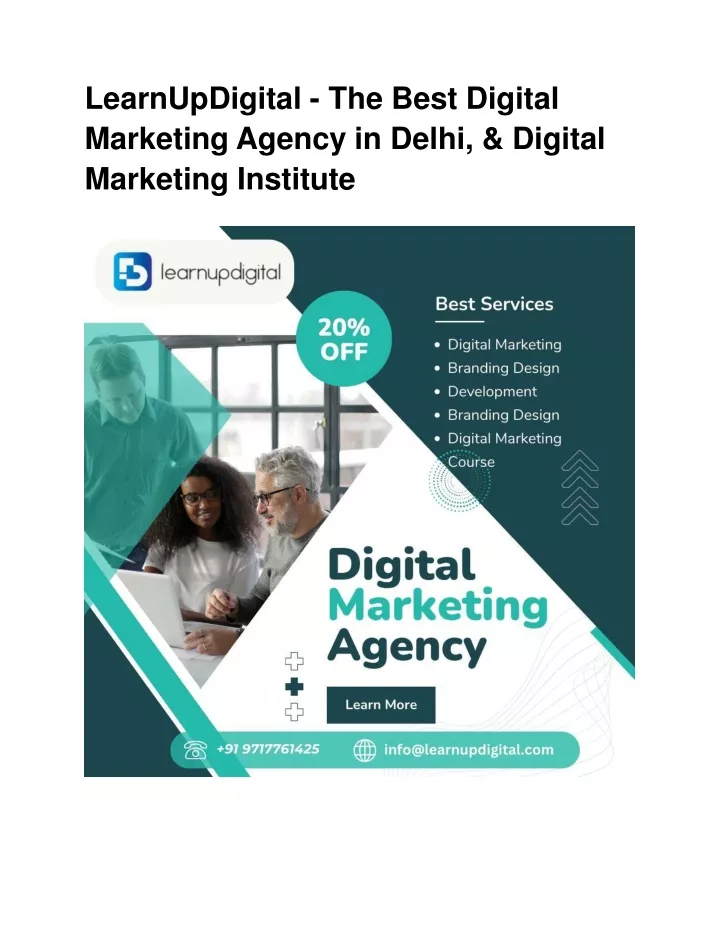 learnupdigital the best digital marketing agency