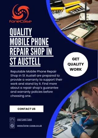 Quality Mobile Phone Repair Shop in St Austell