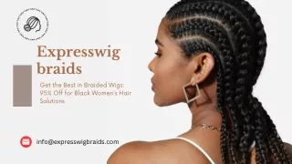 Knotless Braid Wigs for Black Women - Limited Time Offer