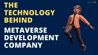 The Technology behind Metaverse Development Company
