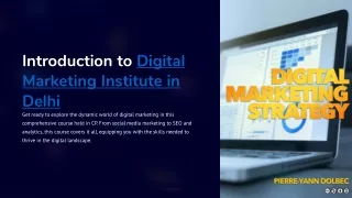 Enroll For the Digital Marketing Institute in Delhi