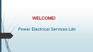 Best Electrical installation Service in Enfield