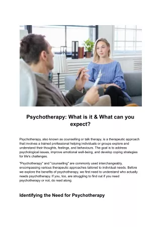 Finding the Right Therapist in Singapore