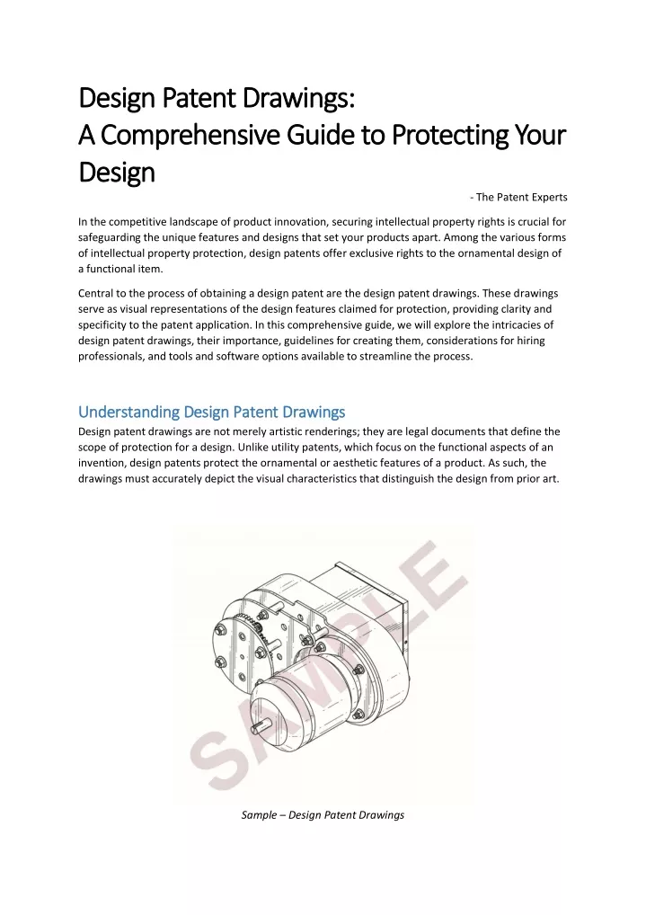 design patent drawings design patent drawings