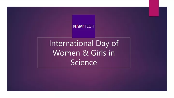 international day of women girls in science