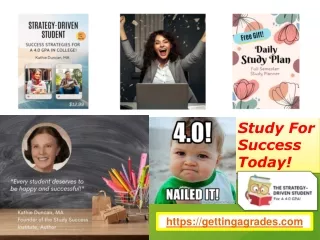 Unlock Academic Success- Tips to Get Good Grades in College with Strategy-Driven Student!