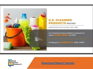 U.S. Cleaning Products Market
