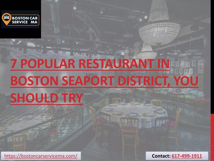 7 popular restaurant in boston seaport district you should try