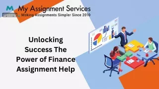 Unlocking Success The Power of Finance Assignment Help