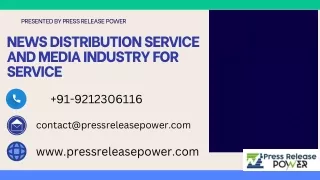 presented by press release power